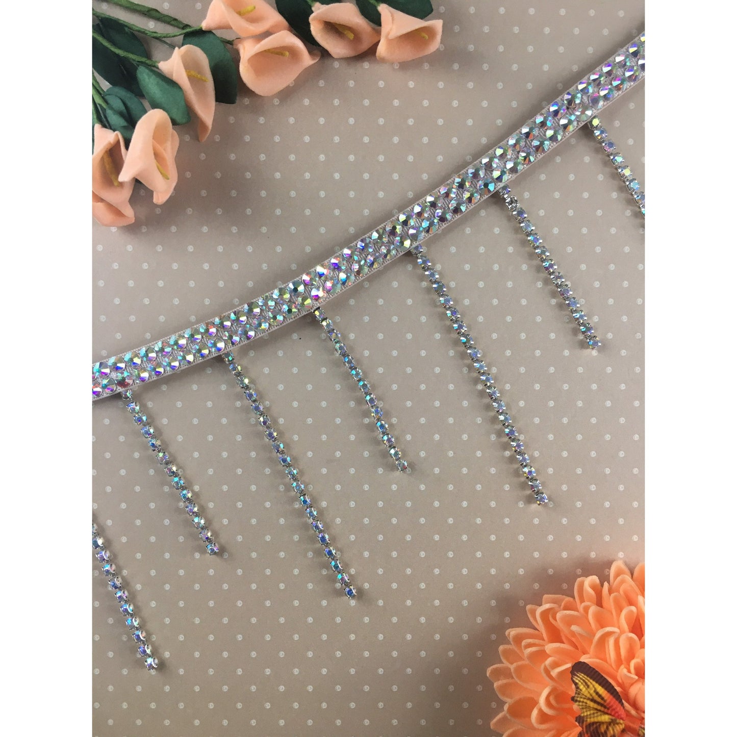 Rhinestone Waist Belt