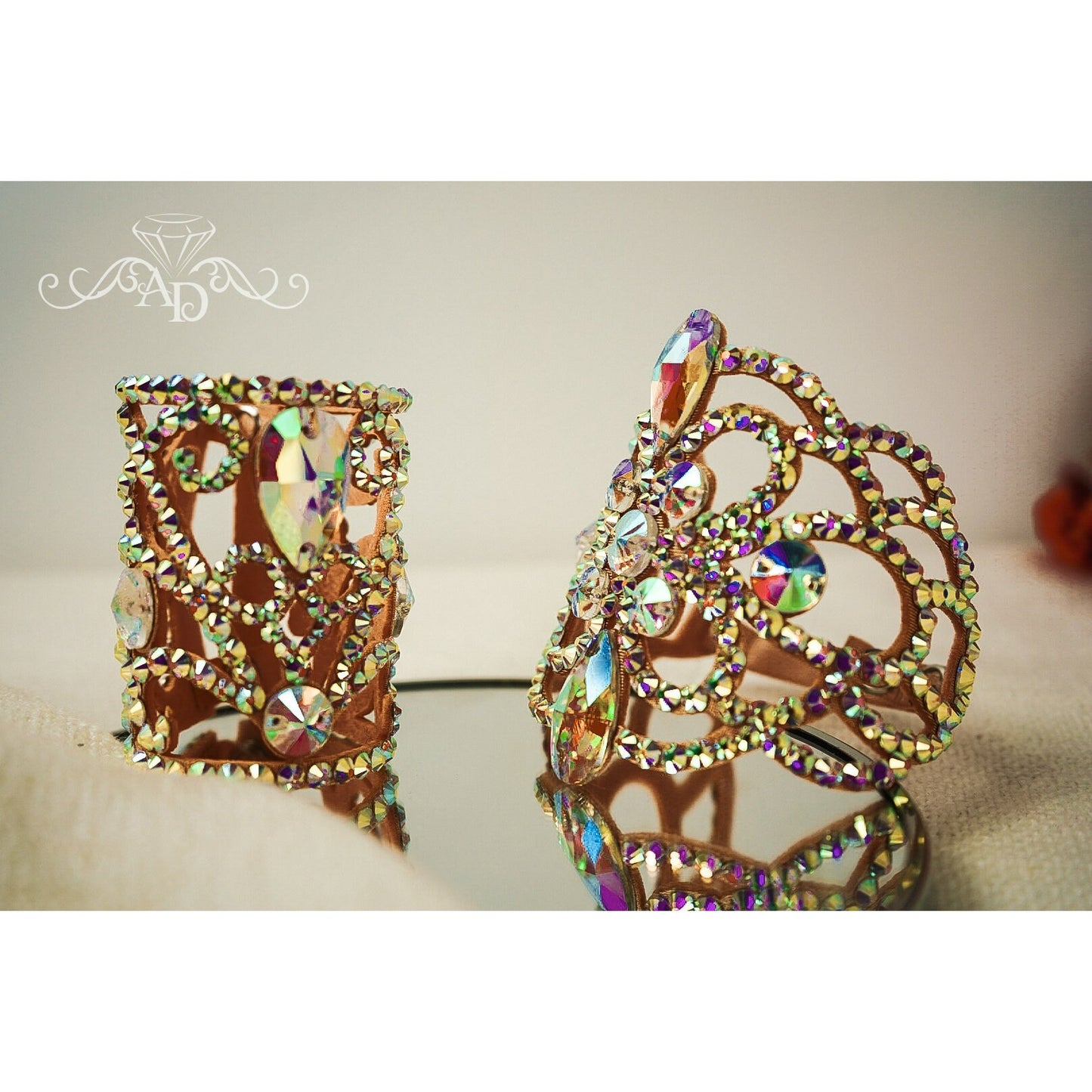 Reflective Crystal Bracelet for Arm - Elin