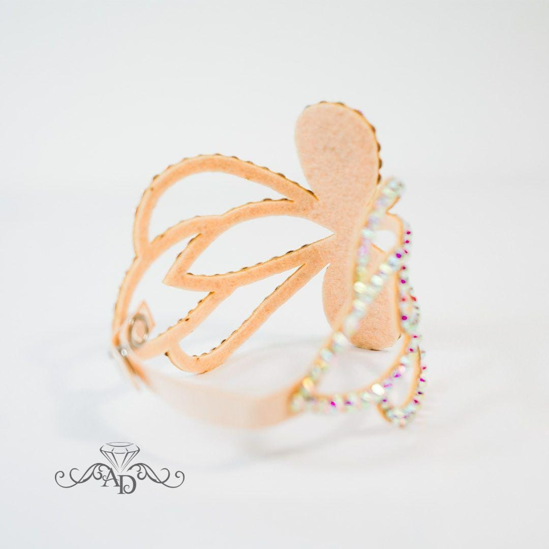 Elegant Rhinestone Armband - Kelly