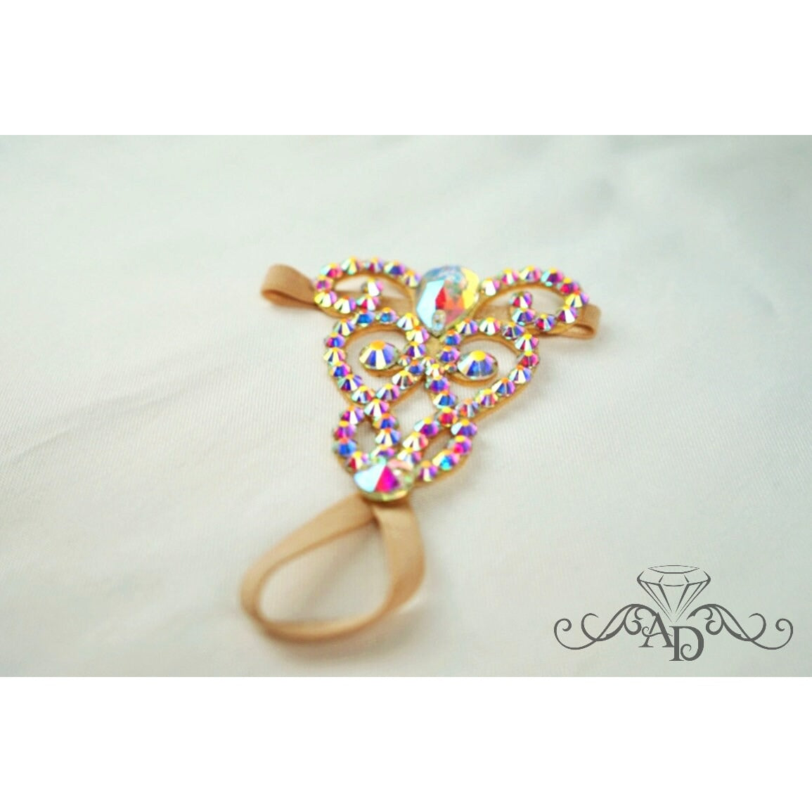Elegant Rhinestone Bracelet - Sarah