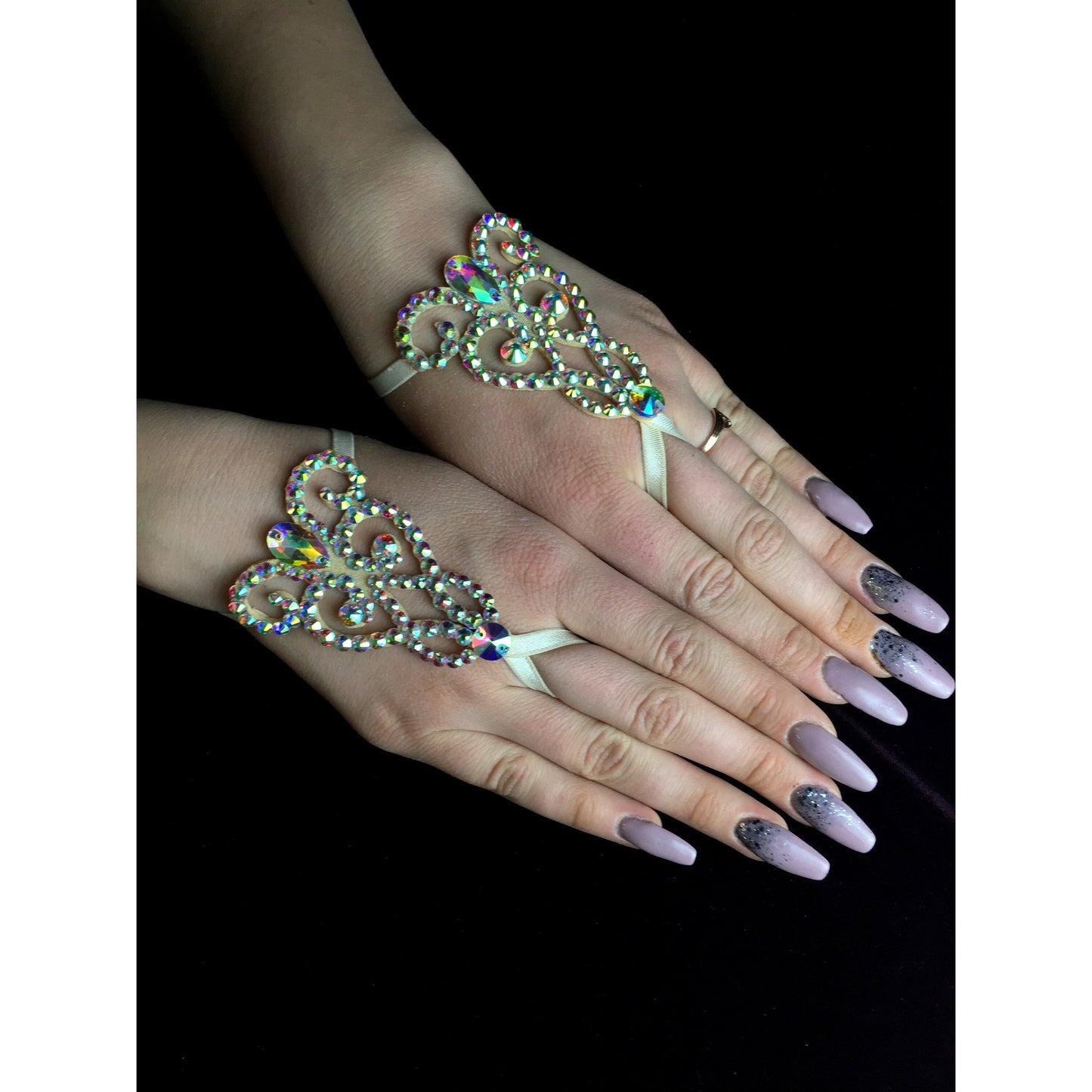 Elegant Rhinestone Bracelet - Sarah
