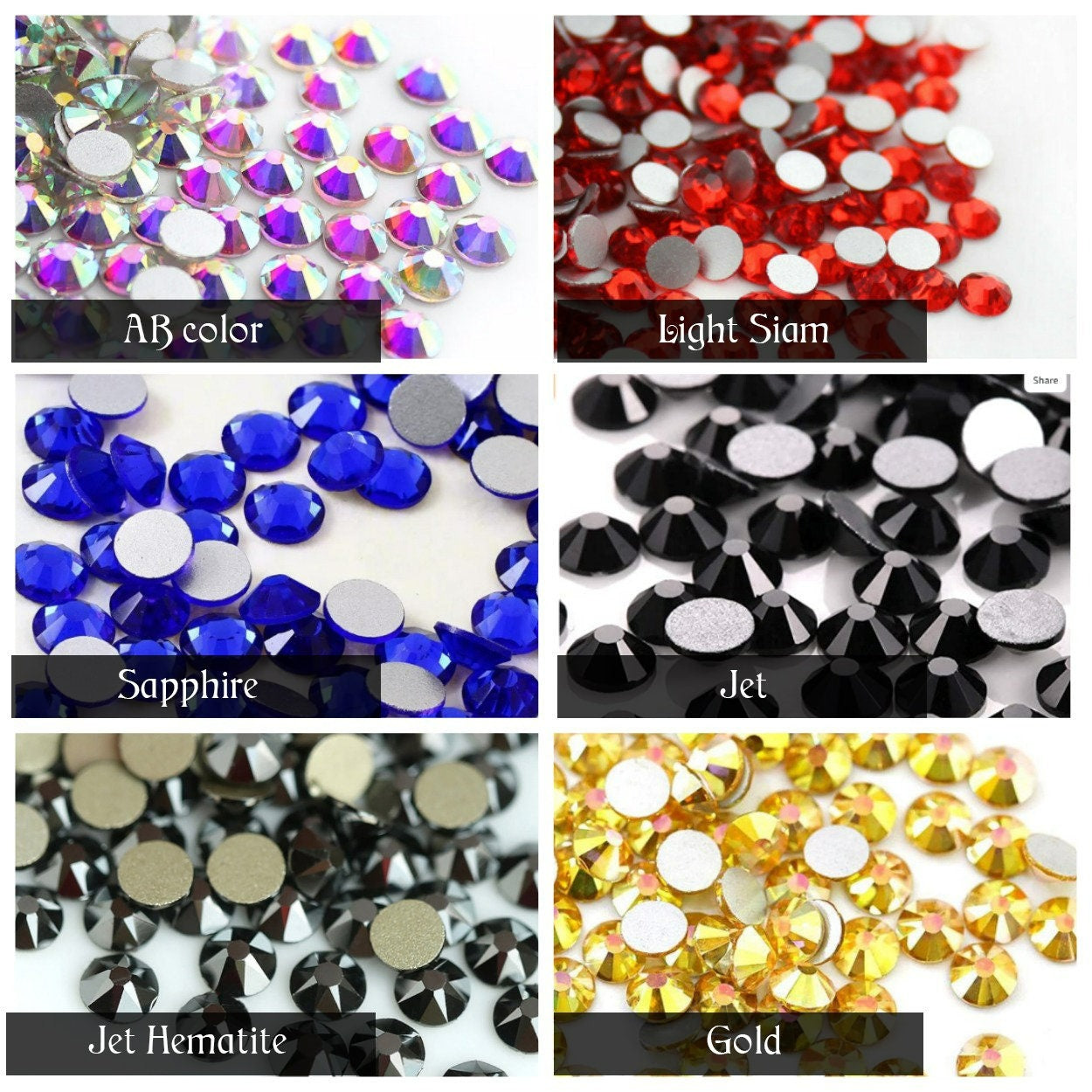 Rhinestone Wire Diadem - Amanda