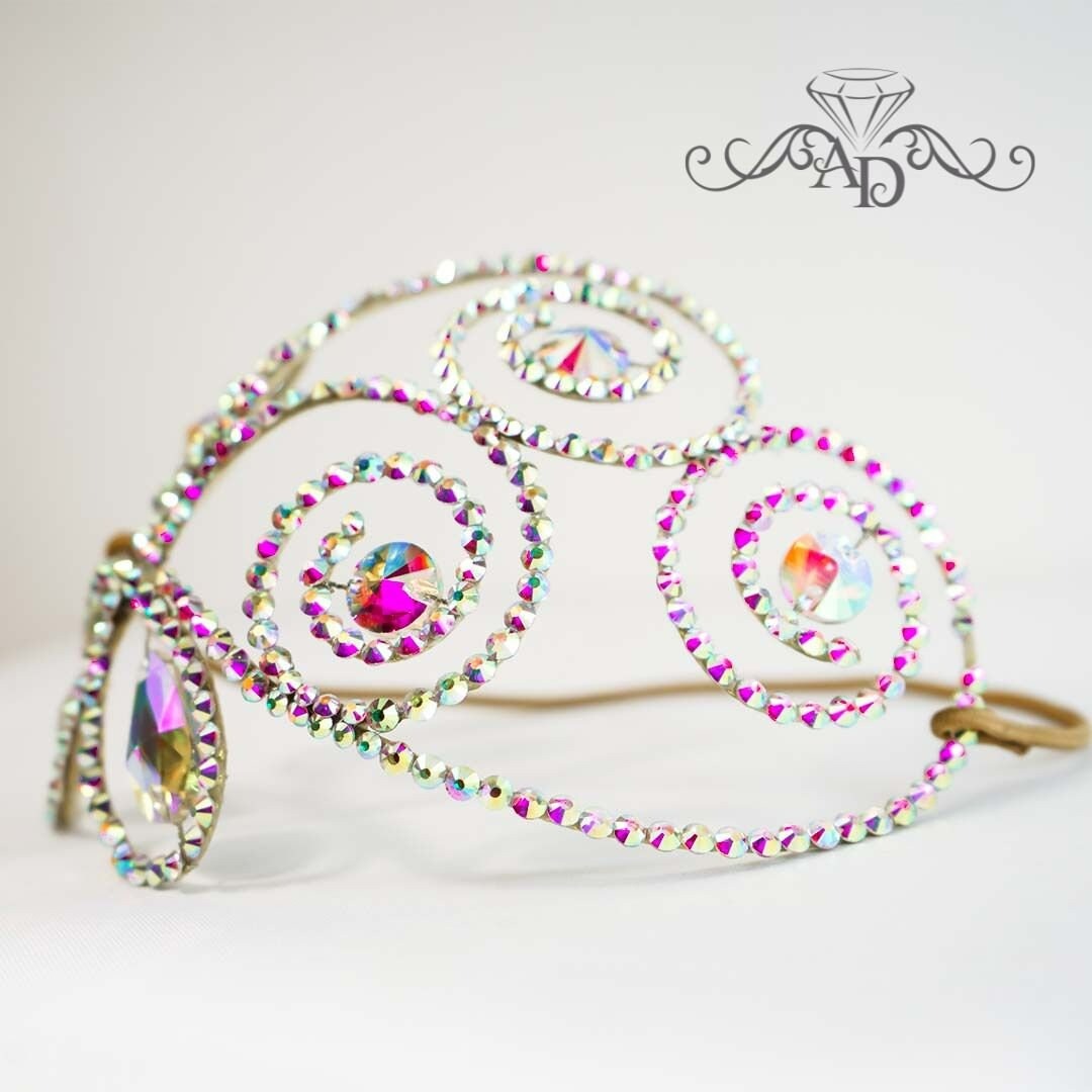 Artistic Wire Diadem for Belly Dance & Show - Alexandra
