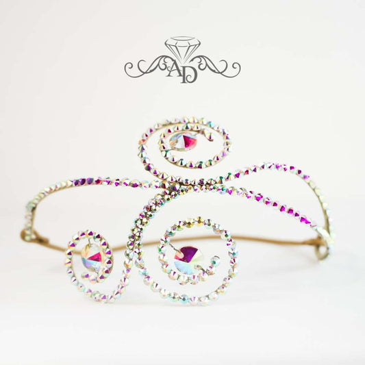 Elegant Wire Tiara for Belly Dance - Dorothy