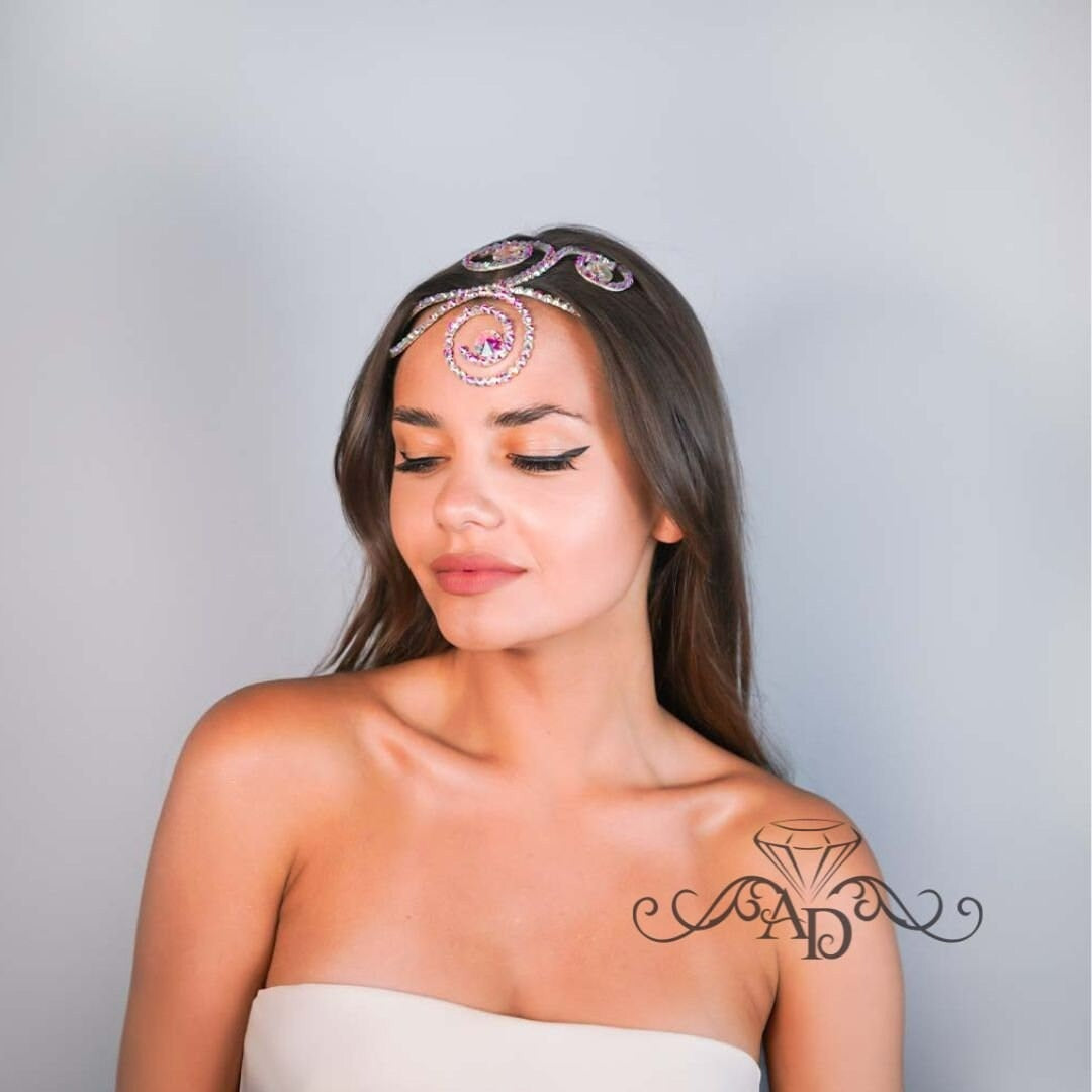 Elegant Wire Tiara for Belly Dance - Dorothy