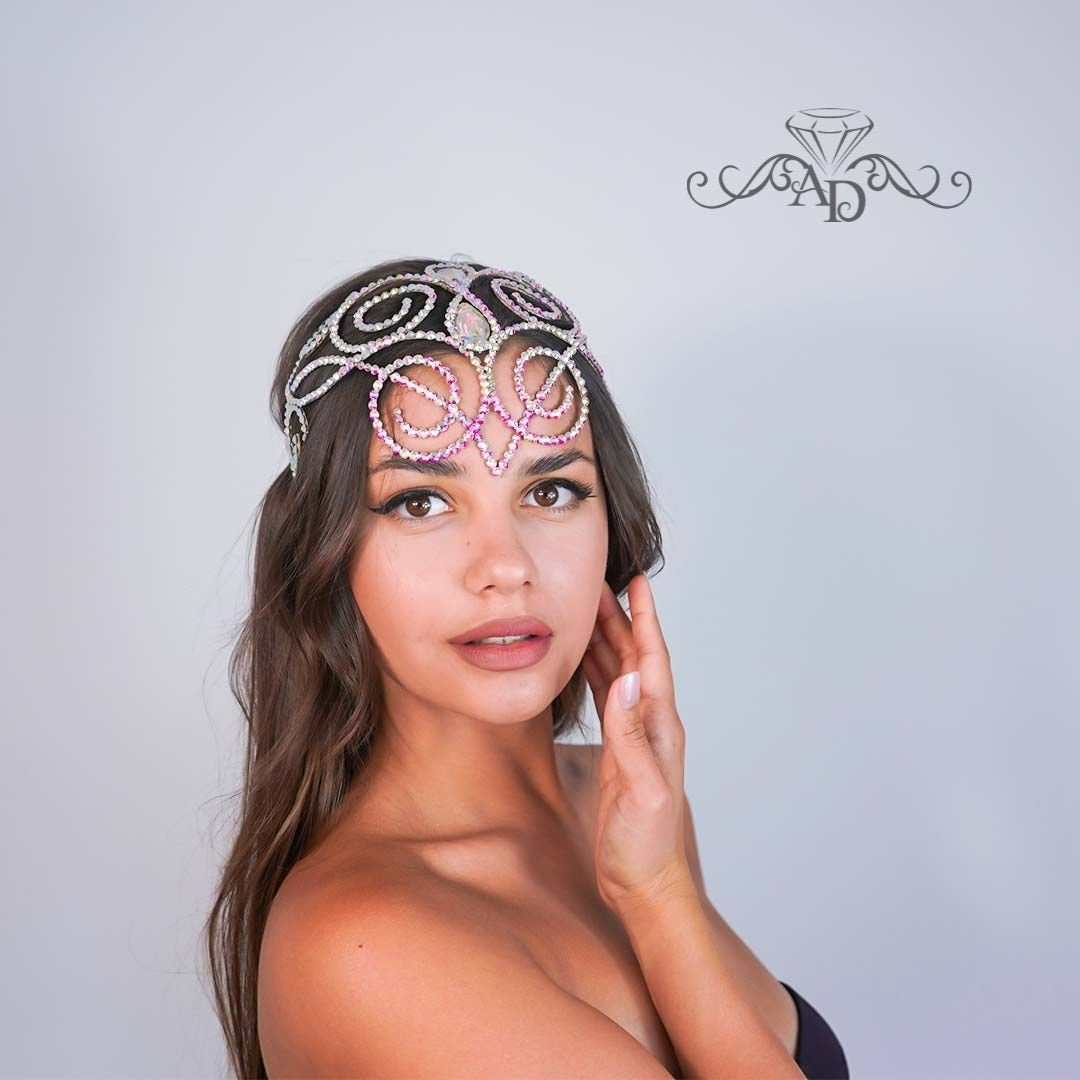 Lightweight Wire Diadem for Party Outfits - Abigail