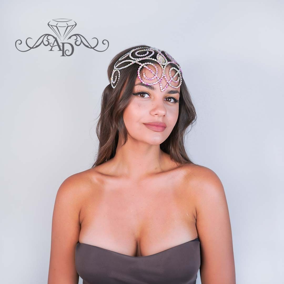 Lightweight Wire Diadem for Party Outfits - Abigail