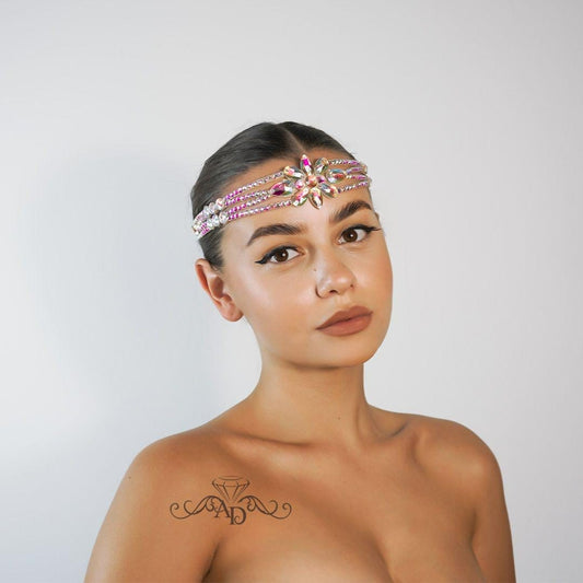 Elegant Rhinestone Head Jewelry - Raelynn