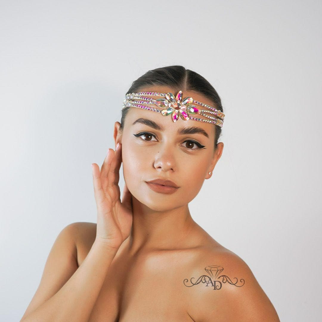 Elegant Rhinestone Head Jewelry - Raelynn
