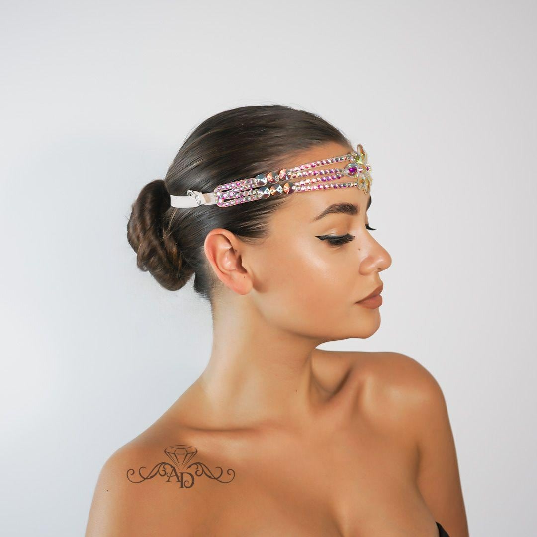 Elegant Rhinestone Head Jewelry - Raelynn