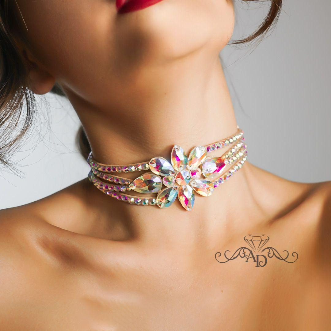 Elegant Rhinestone Head Jewelry - Raelynn