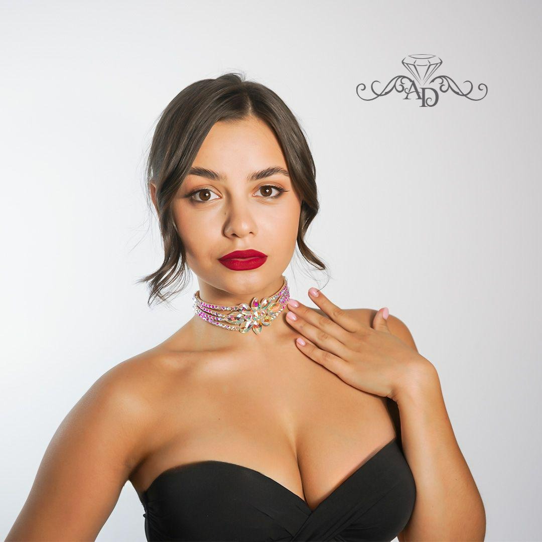 Elegant Rhinestone Head Jewelry - Raelynn