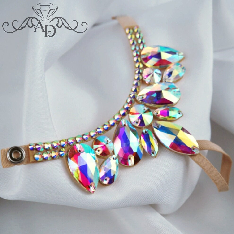 Crystal Rhinestone Bracelet - Mona