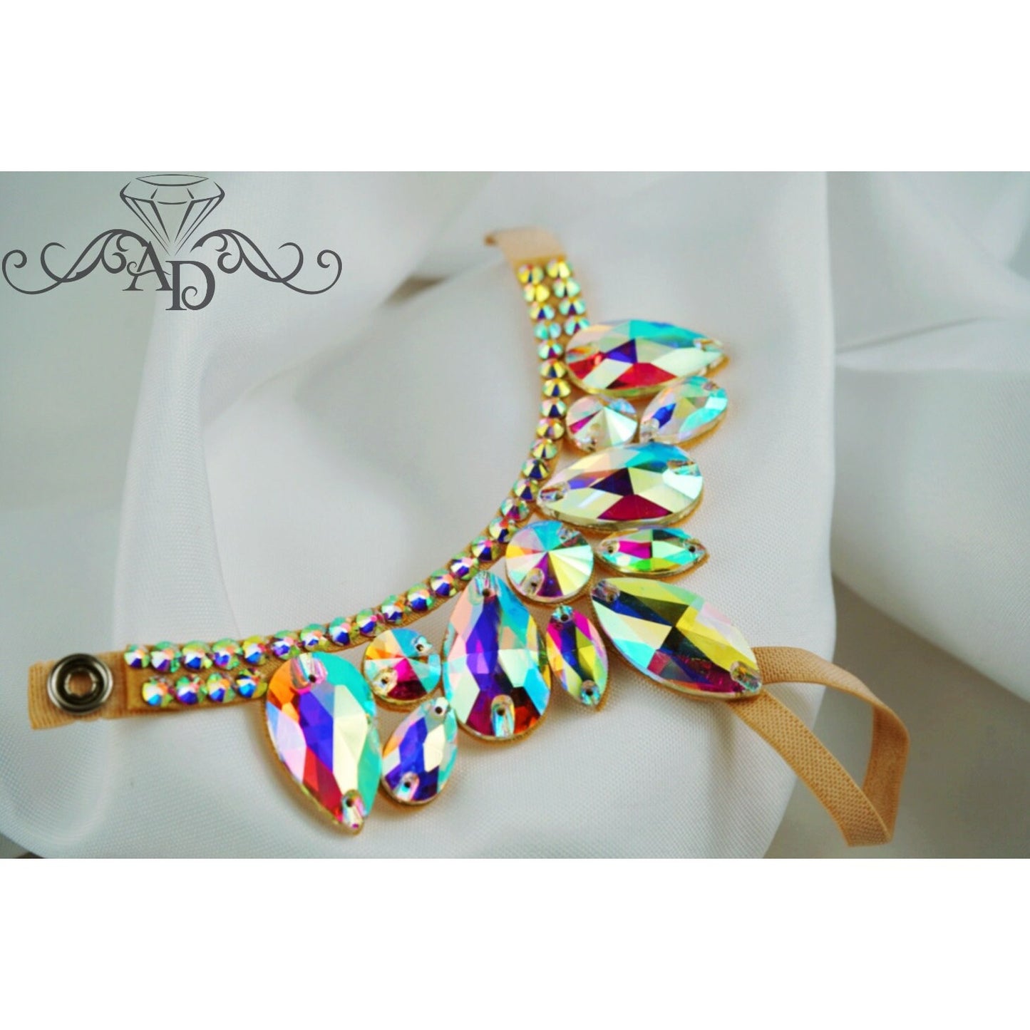 Crystal Rhinestone Bracelet - Mona