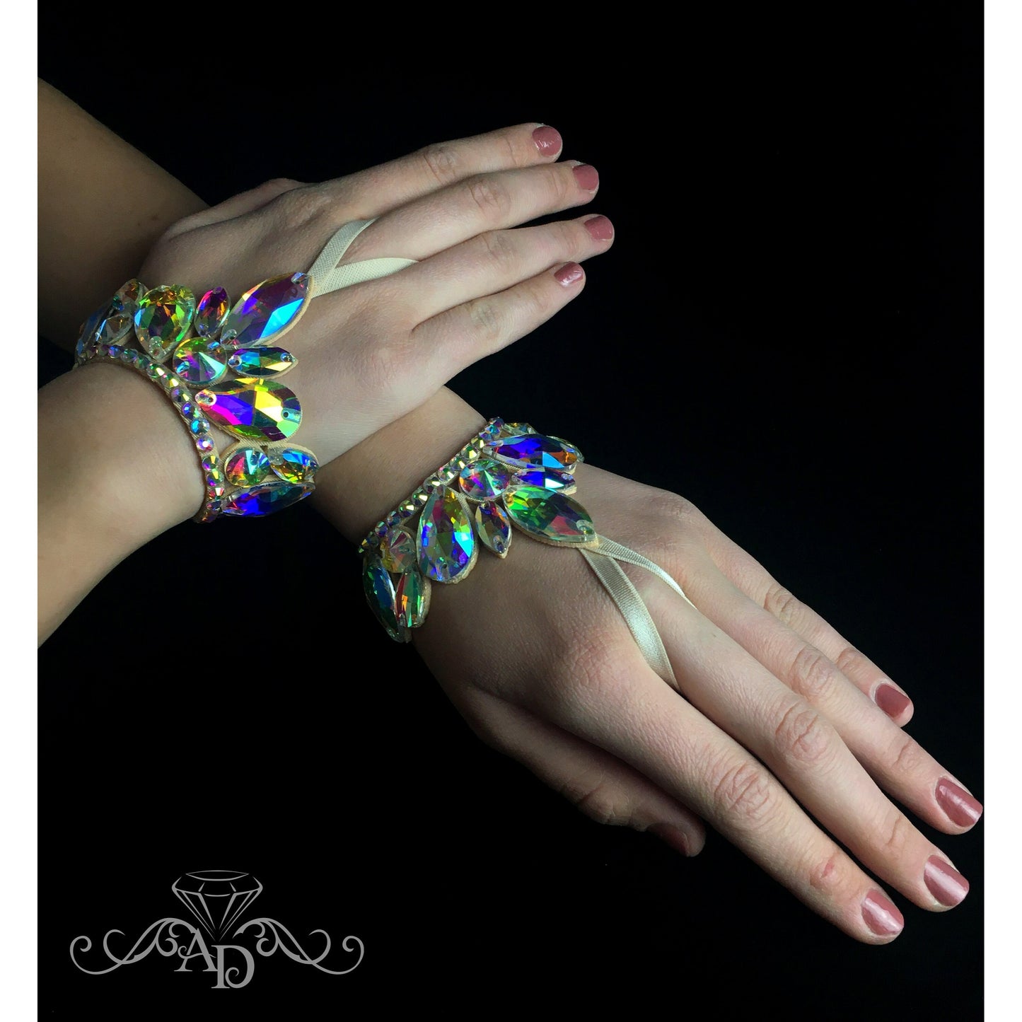 Crystal Rhinestone Bracelet - Mona