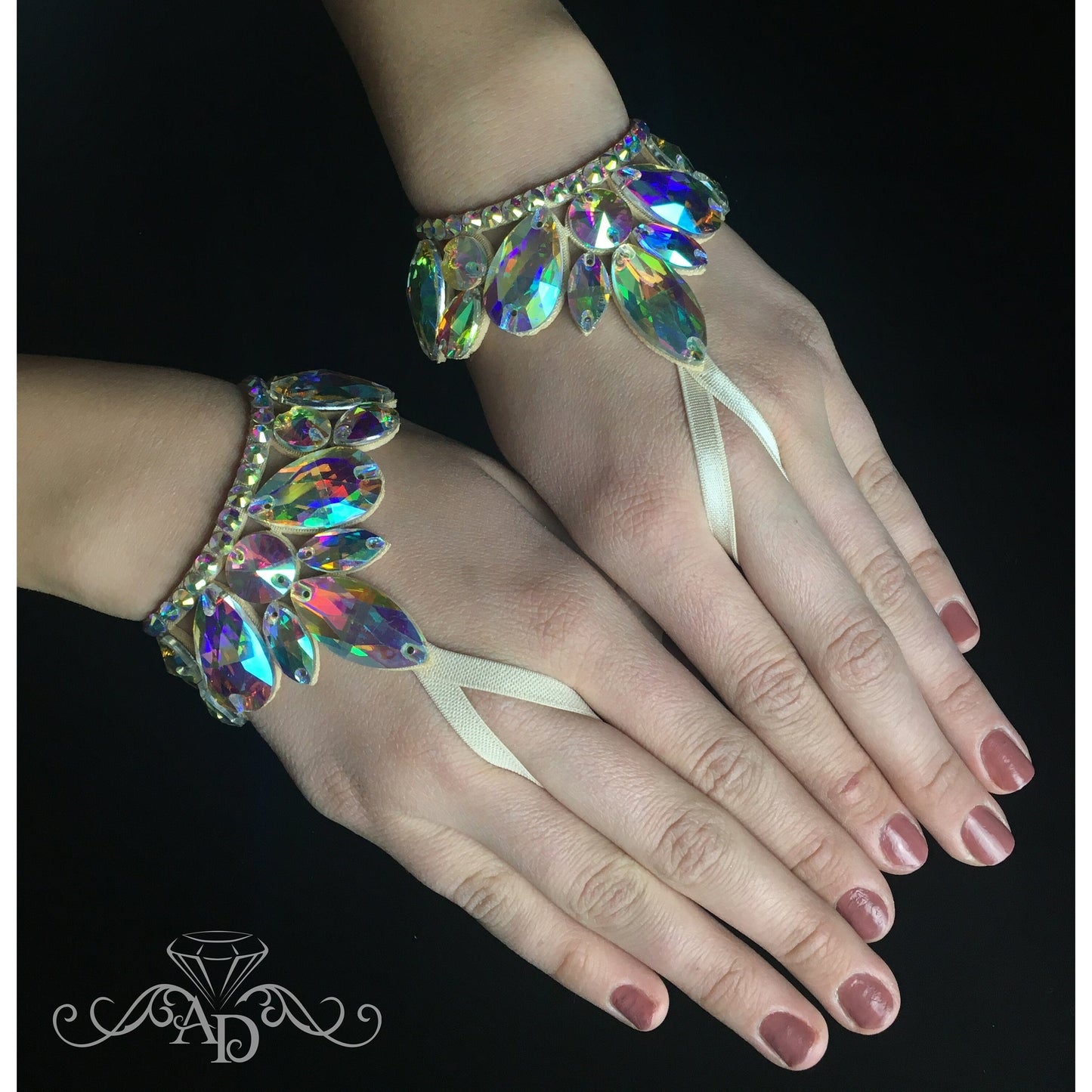 Crystal Rhinestone Bracelet - Mona