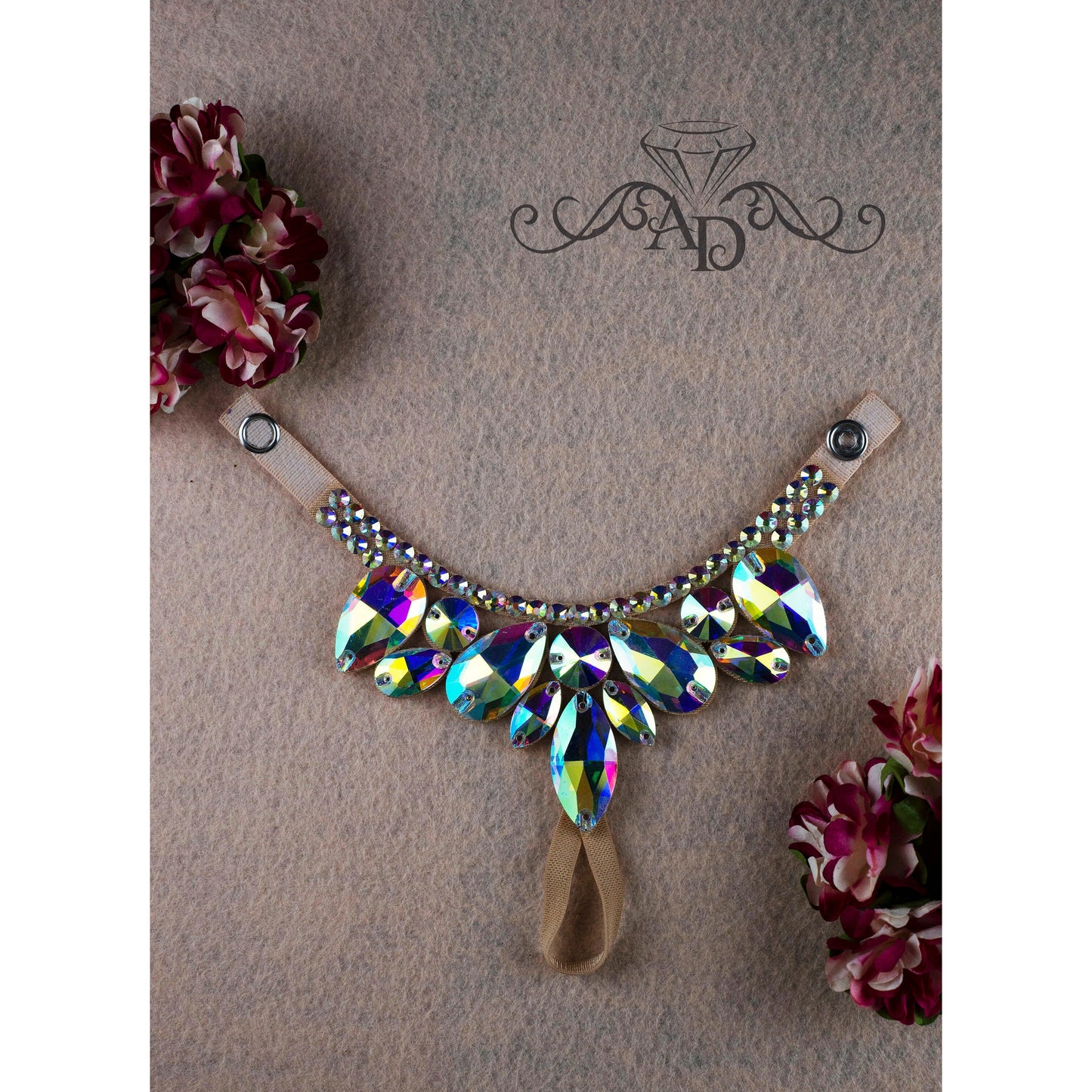 Crystal Rhinestone Bracelet - Mona