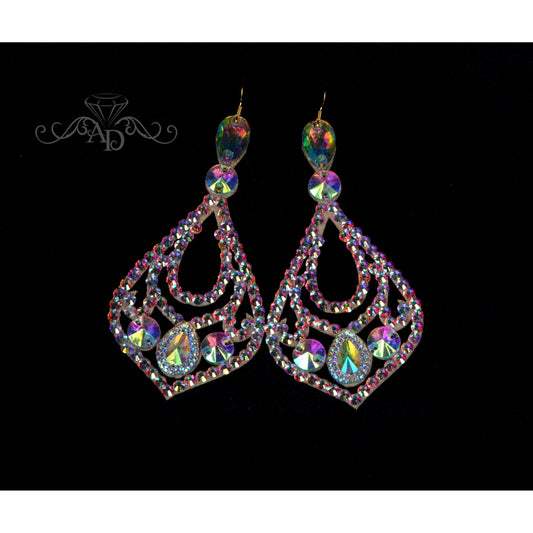 Eye-Catching Crystal Earrings - Grace