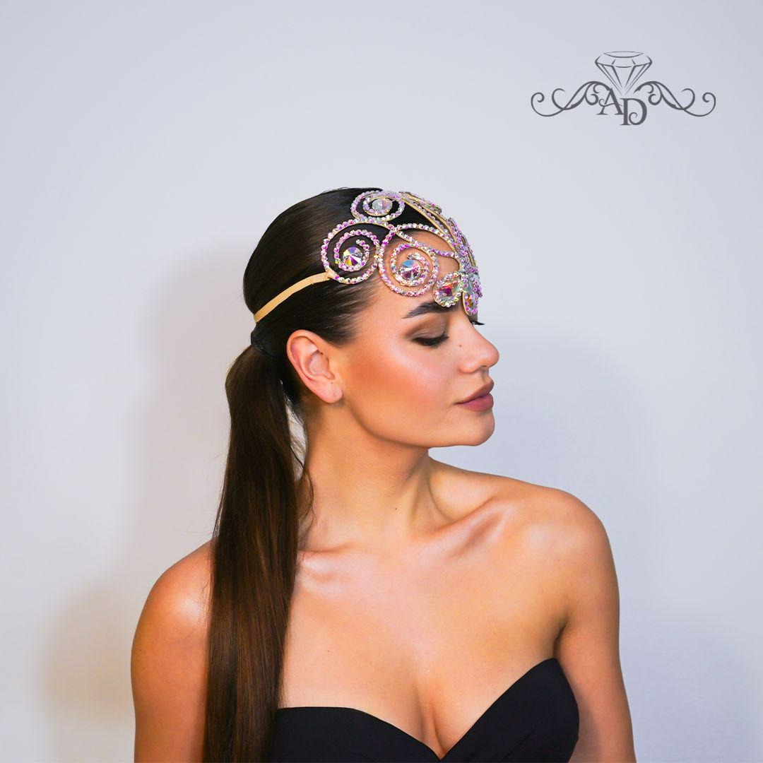 Unique Wire Headpiece for Shows - Barbara