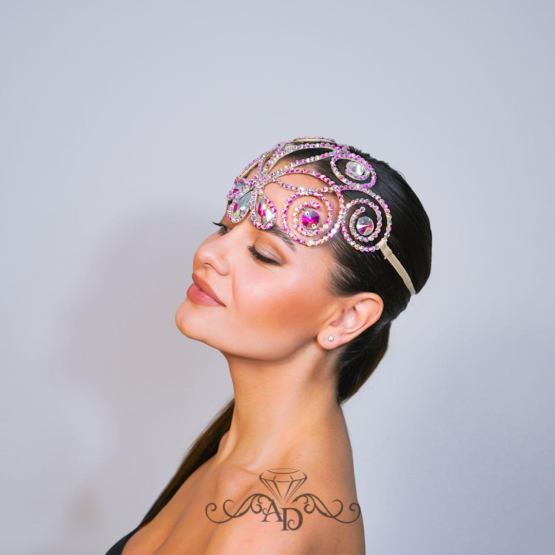 Unique Wire Headpiece for Shows - Barbara