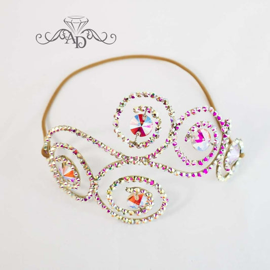 Sparkling Wire Headpiece for Show & Party - Tetiana