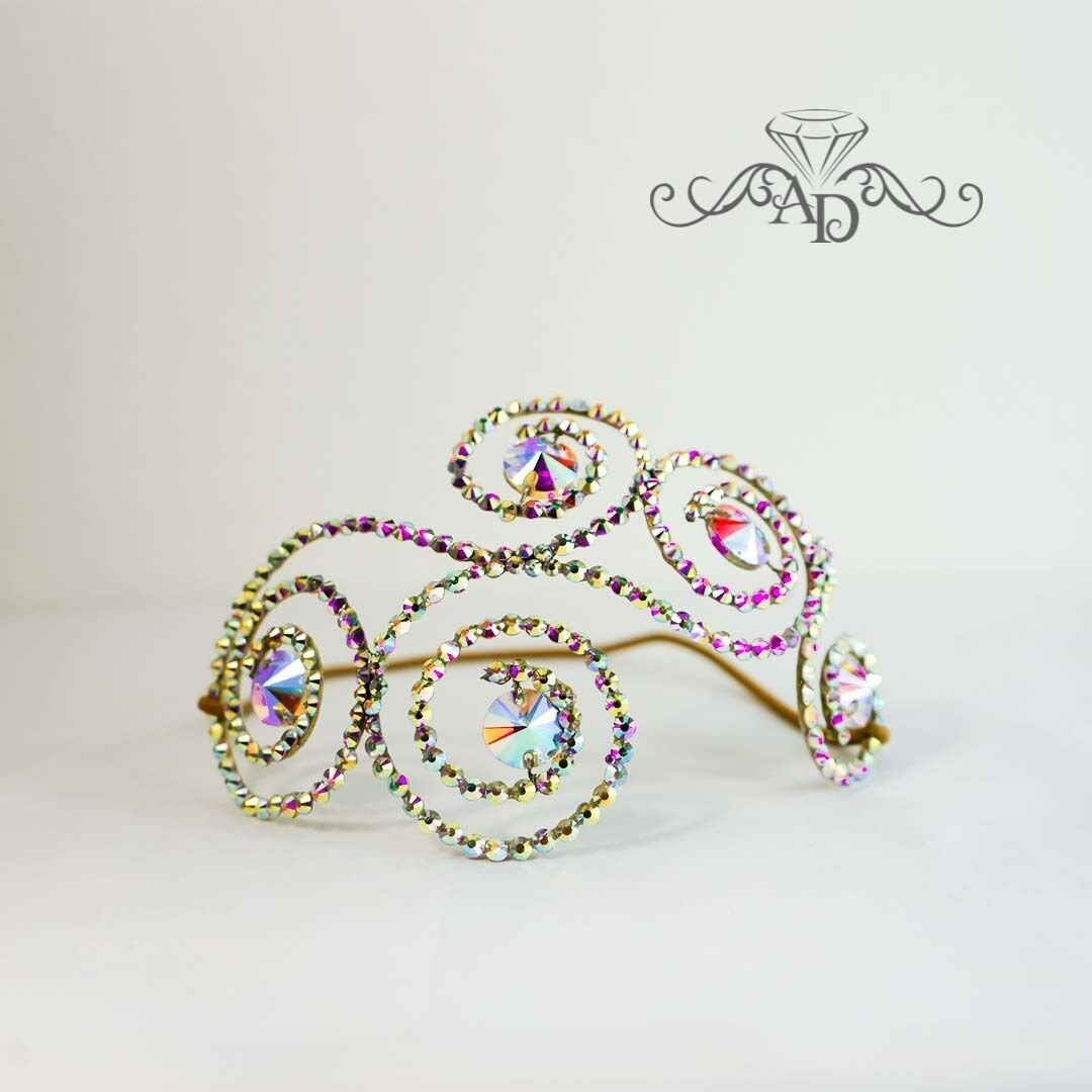 Sparkling Wire Headpiece for Show & Party - Tetiana
