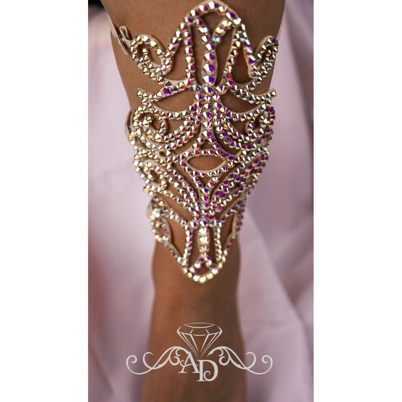 Elegant Rhinestone Leg Jewelry - Jodie