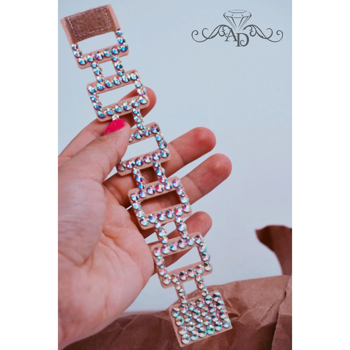 Crystal Hand Cuff Jewelry - Odri