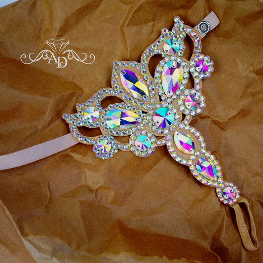 Rhinestone Foot Jewelry - Amina