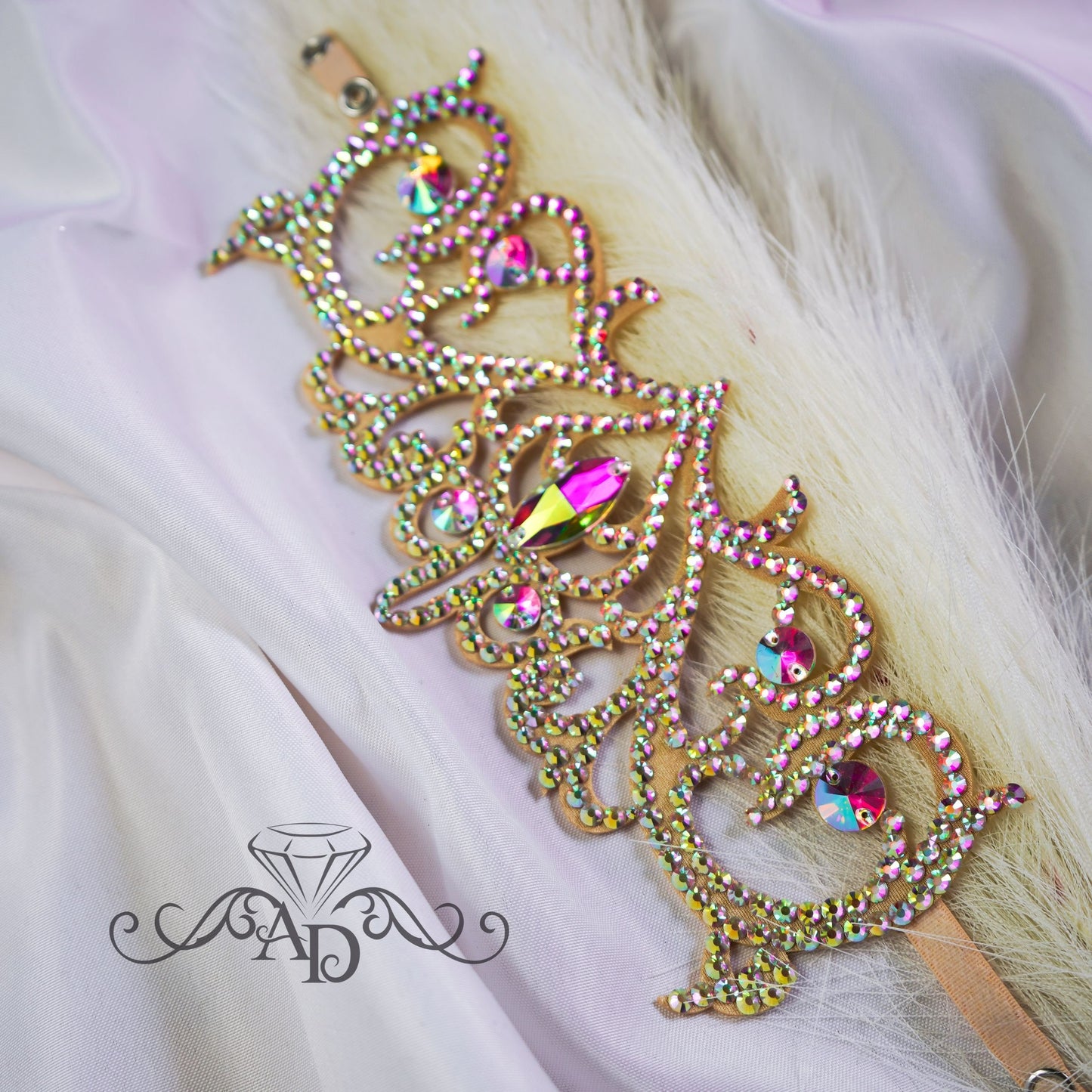 Rhinestone Arm Jewelry - Shayna