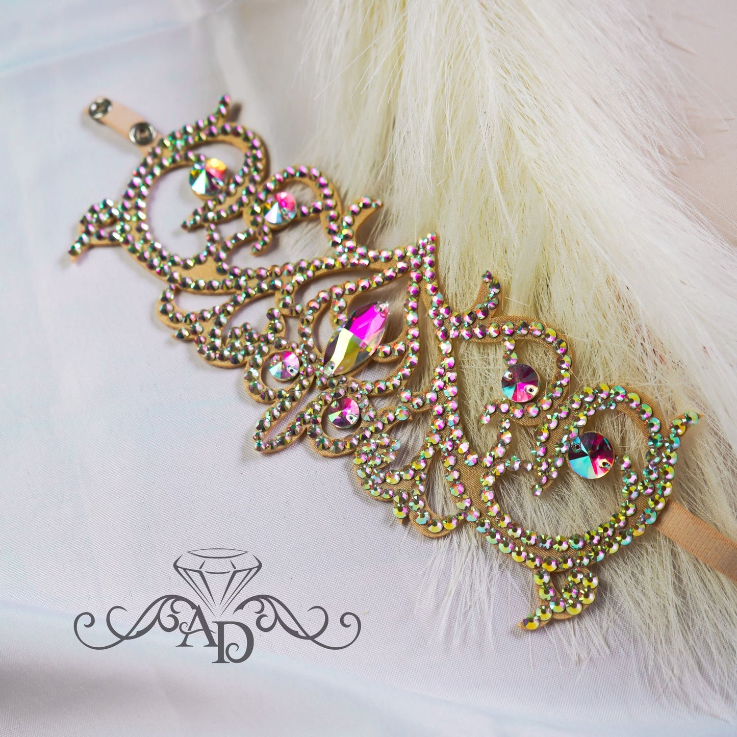 Rhinestone Arm Jewelry - Shayna
