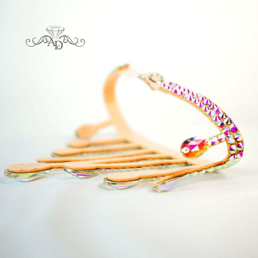 Glam Crystal Necklace - Elaina