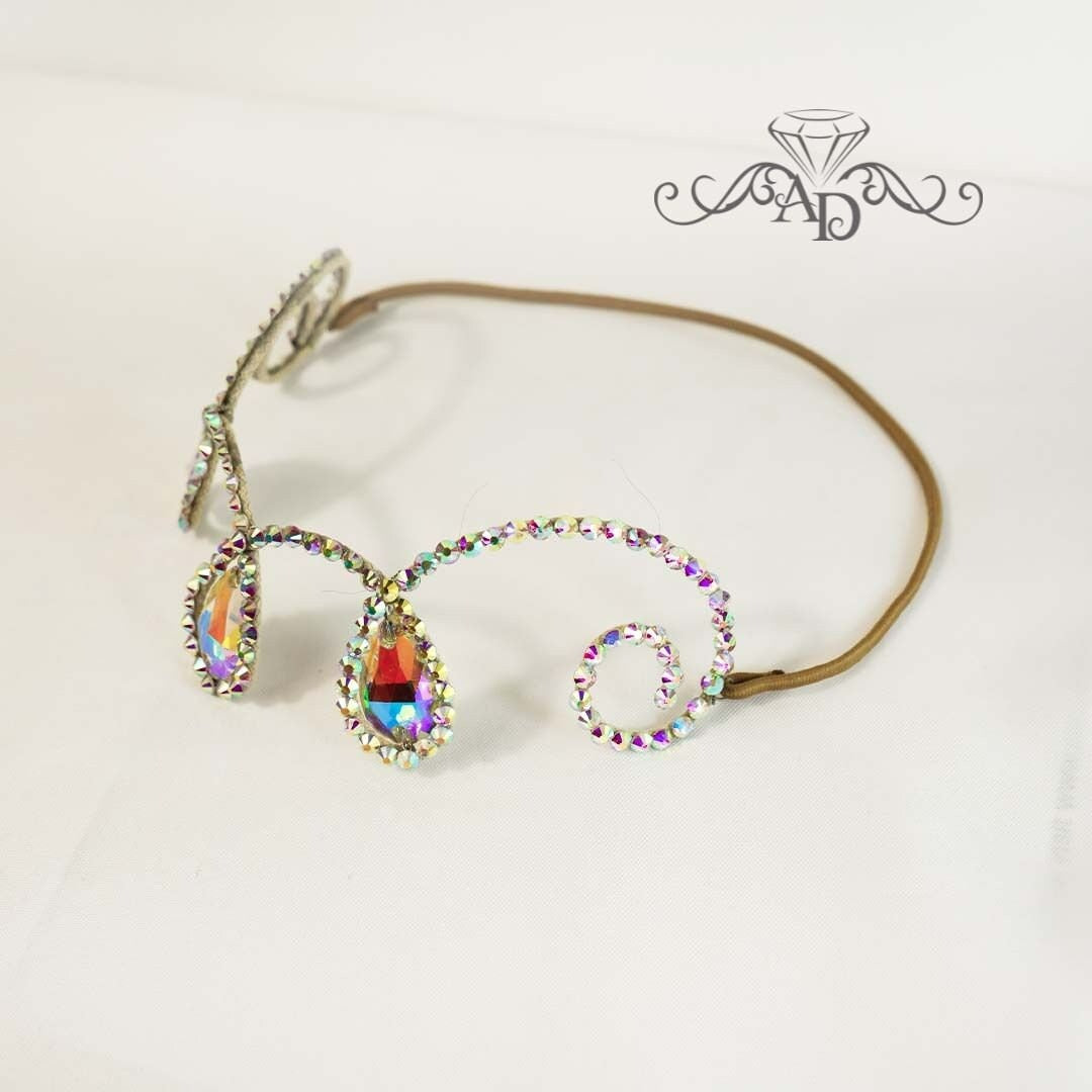 Minimalist Wire Dance Tiara - Monica