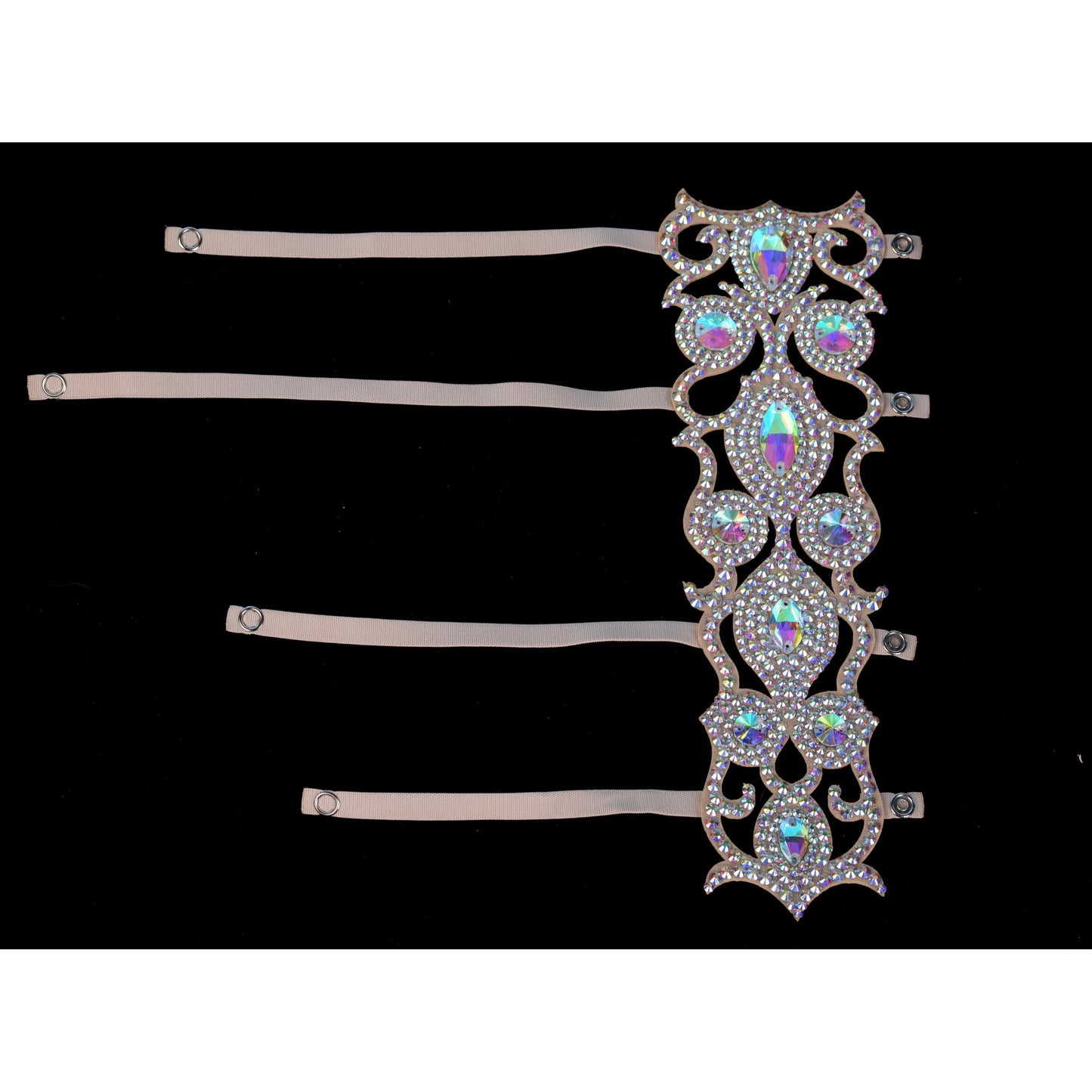 Belly Dance Rhinestone Leg Bracelet - Anetta
