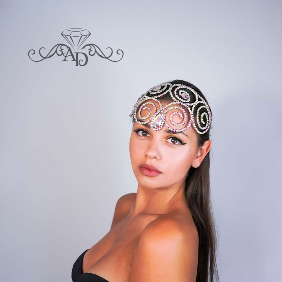 Sparkling Wire Headpiece for Show & Party - Freya