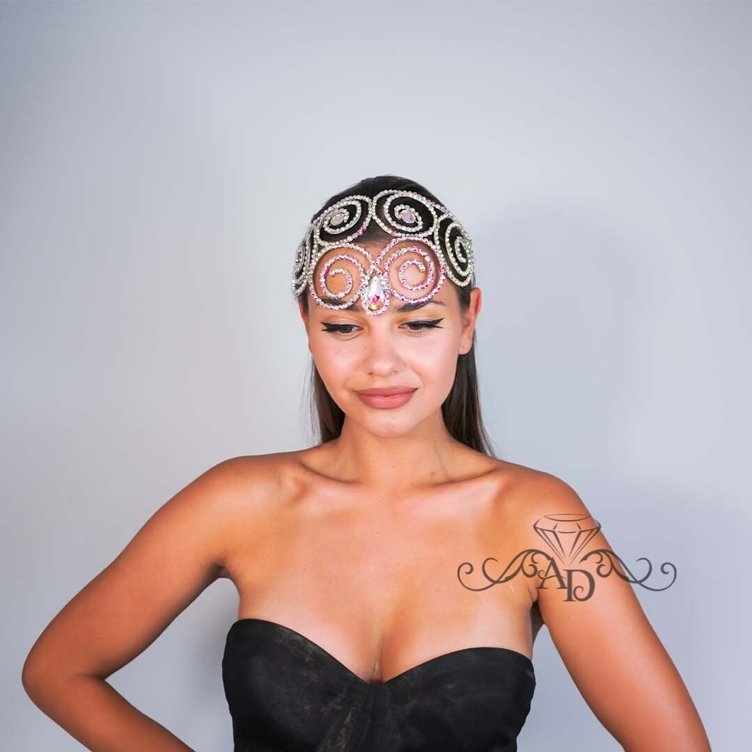 Sparkling Wire Headpiece for Show & Party - Freya