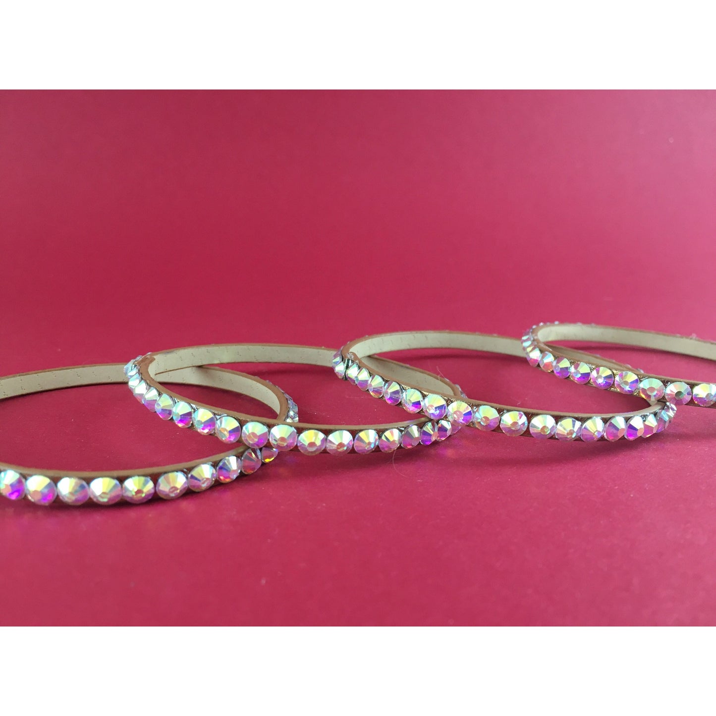 Rhinestone Wrist Cuff for Dancers