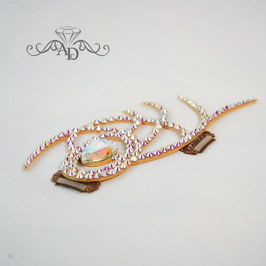 Crystal Performance Hair Adornment - Crystal Fish