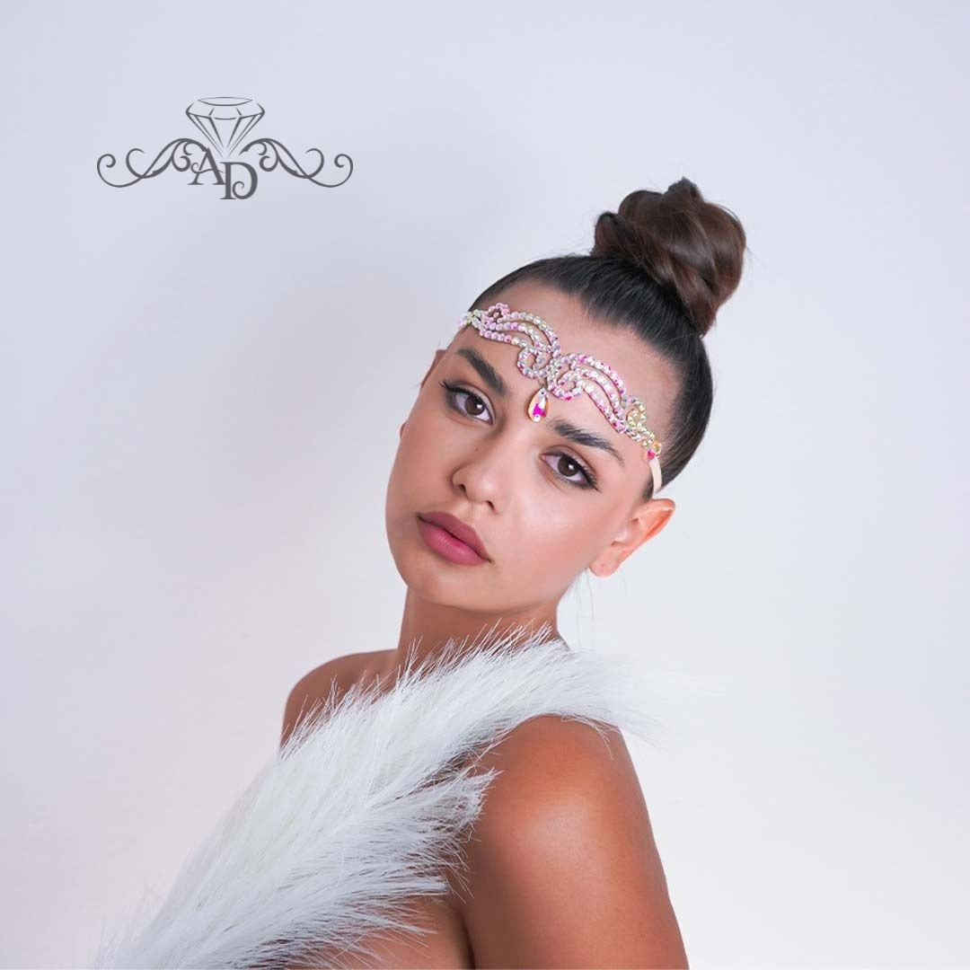 Handmade Forehead Headband - Anastasia