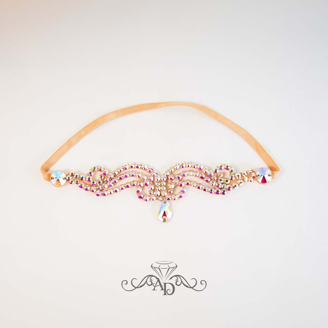 Handmade Forehead Headband - Anastasia