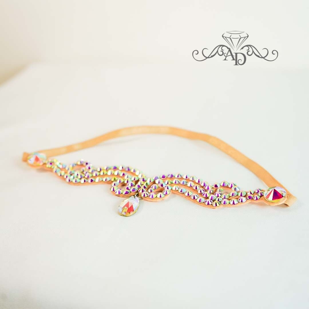 Handmade Forehead Headband - Anastasia