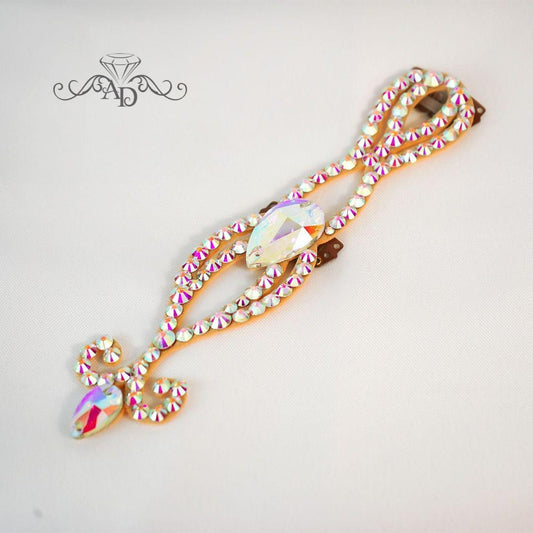 Shimmering Hairpiece for Performances - Odette