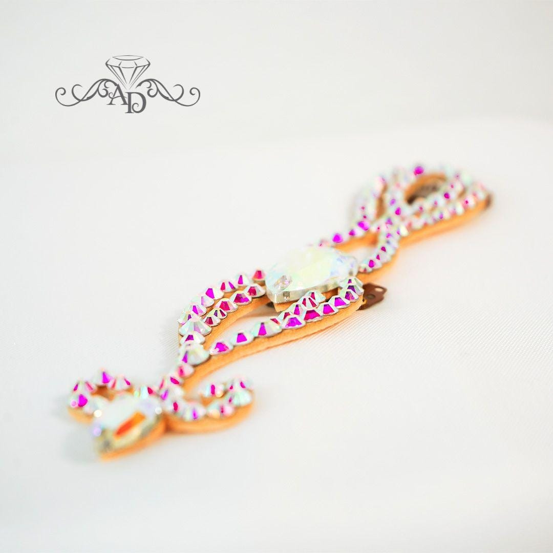 Shimmering Hairpiece for Performances - Odette
