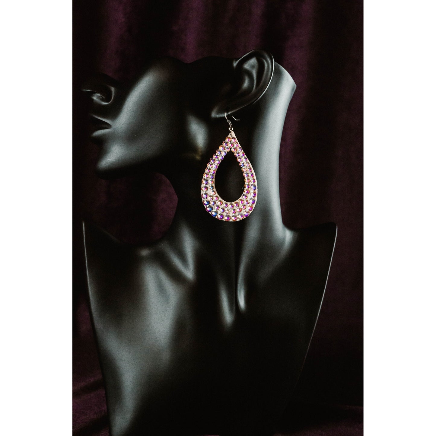 Stage Crystal Earrings - Jasmine