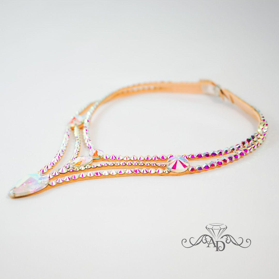 Glam Rhinestone Necklace - Molly
