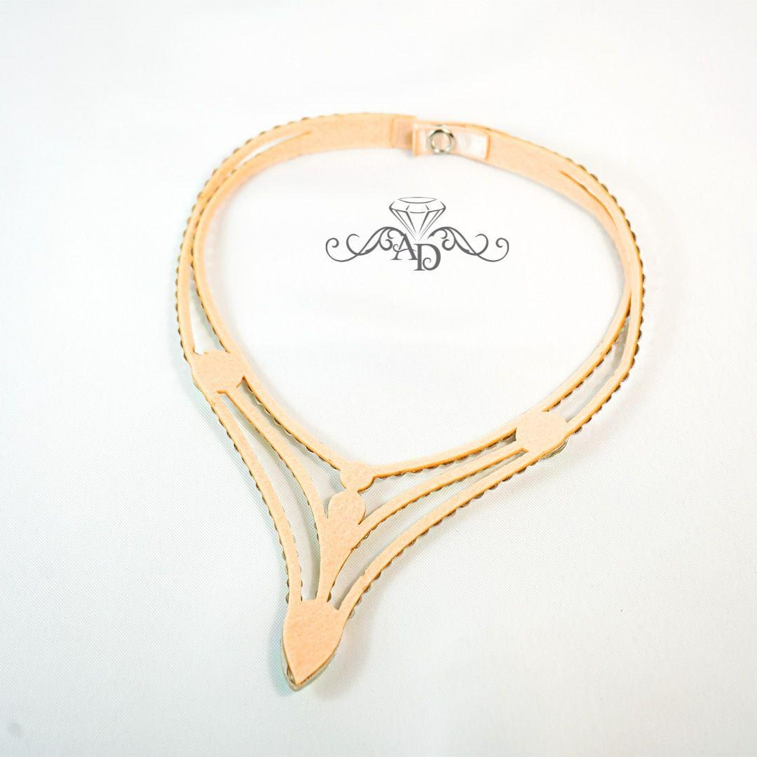 Glam Rhinestone Necklace - Molly