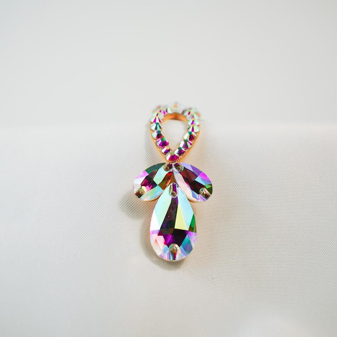 Handcrafted Rhinestone Hairpiece - Marlee