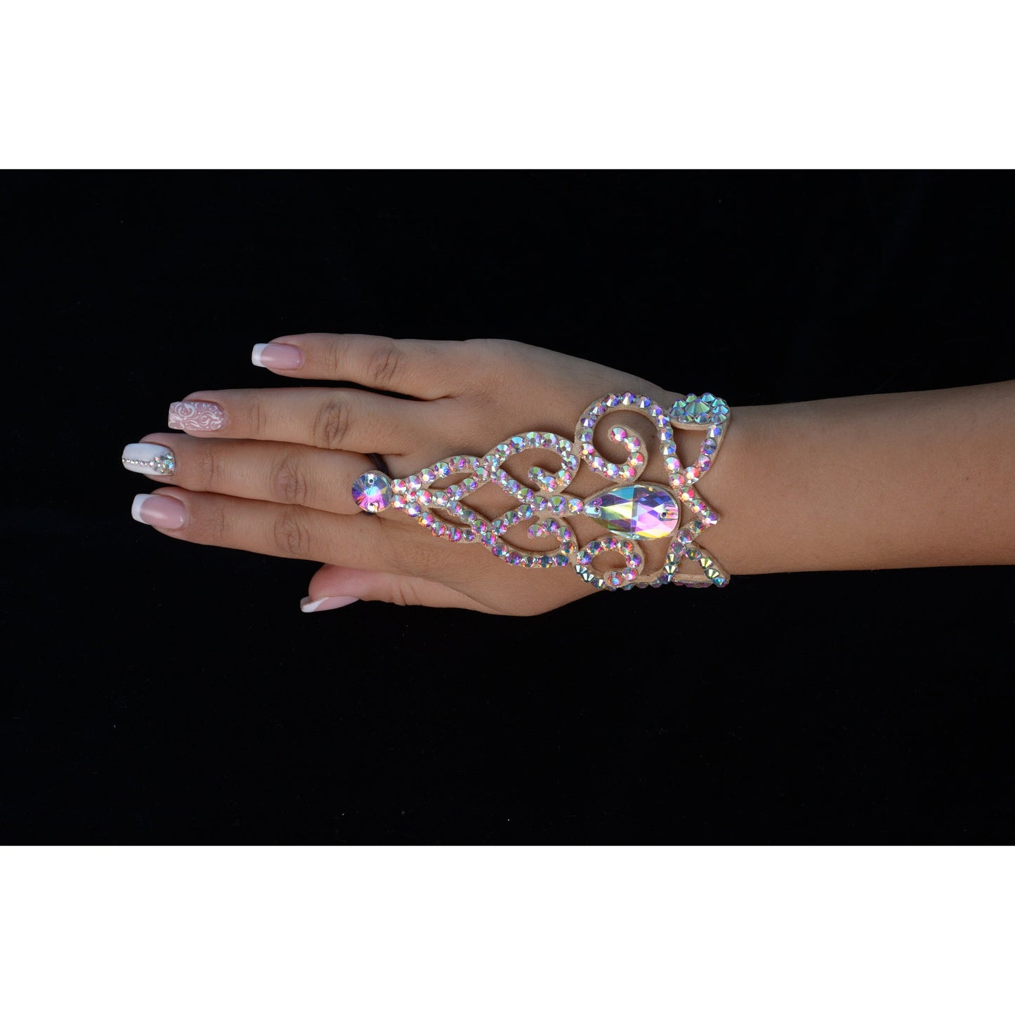 Belly Dance Rhinestone Bracelet - Lea