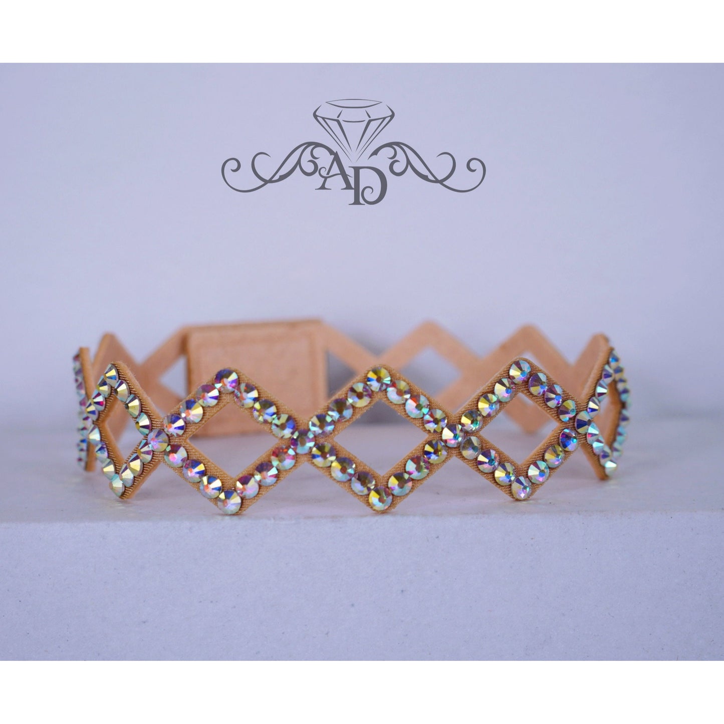Shiny Crystal Choker - Janice