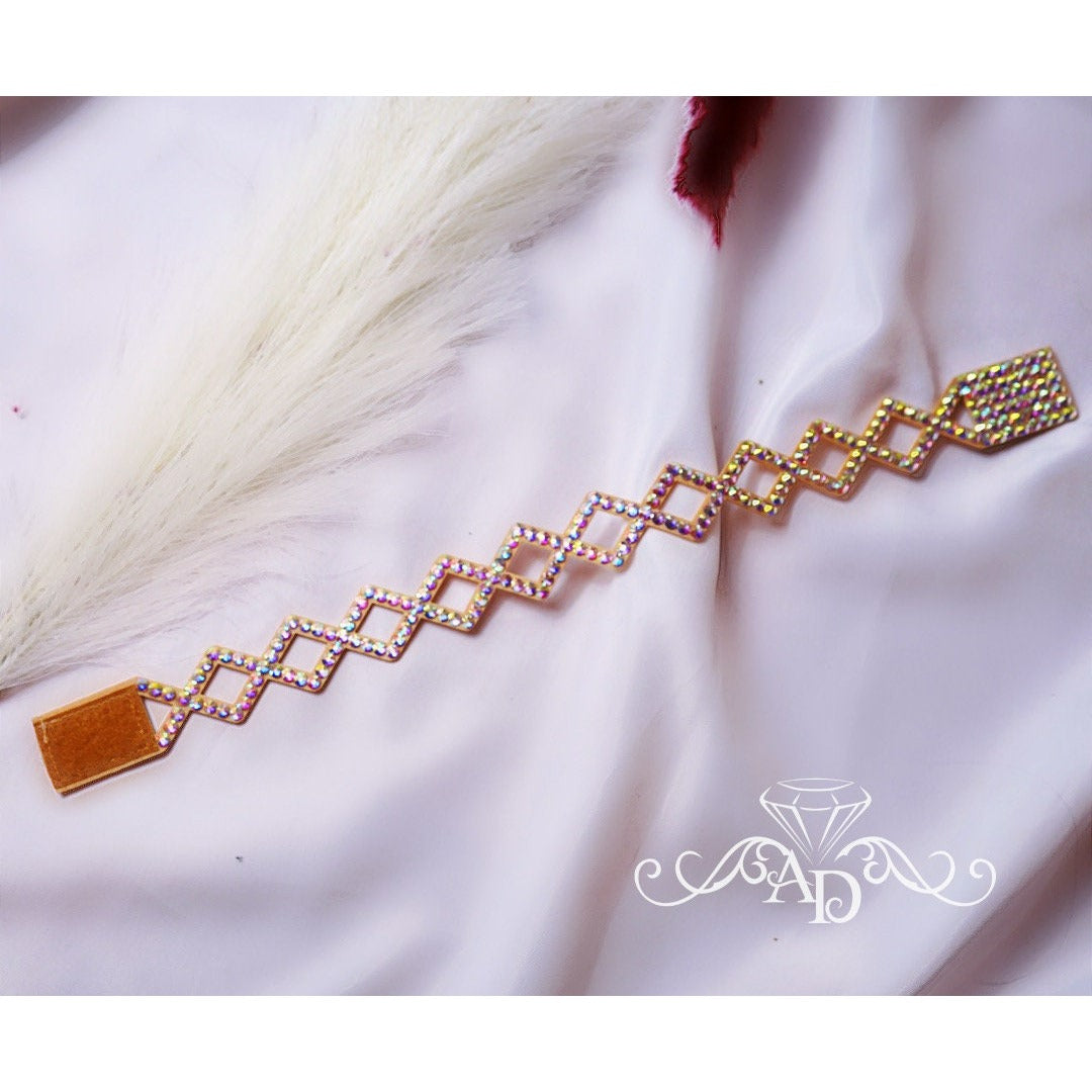 Shiny Crystal Choker - Janice